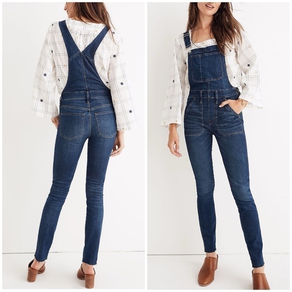 Madewell Denim coverall jumpsuit - Picture 3 of 16